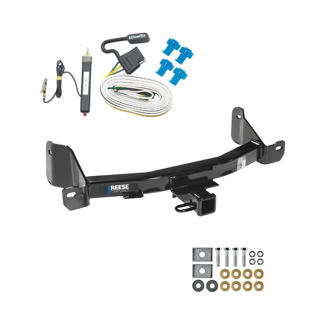 Trailer Hitch w/ Wiring For 09-14 Ford F-150 10-14 F-150 Raptor Class 4 2" Tow Receiver Reese Tekonsha