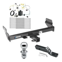 Reese Trailer Tow Hitch For 14-21 Jeep Grand Cherokee 22-22 WK 2" Receiver Complete Package w/ Wiring and 1-7/8" Ball