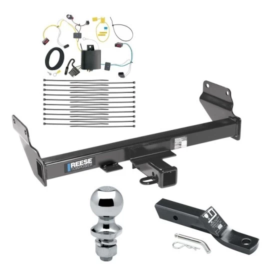 Reese Trailer Tow Hitch For 14-21 Jeep Grand Cherokee 22-22 WK 2" Receiver Complete Package w/ Wiring and 1-7/8" Ball
