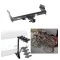 Trailer Hitch w/ 4 Bike Rack For 11-21 Jeep Grand Cherokee Except EcoDiesel 2022 WK Approved for Recreational & Offroad Use Carrier for Adult Woman or Child Bicycles Foldable