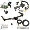 Trailer Hitch w/ 7-Way RV Wiring For 95-03 Ford Econoline Van All Exc Shuttle Bus Class 4 2" Receiver Reese