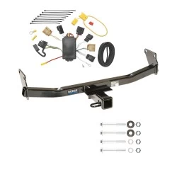 Trailer Hitch w/ Wiring For 07-07 Jeep Patriot 07-10 Compass Class 3 2" Tow Receiver Reese Tekonsha