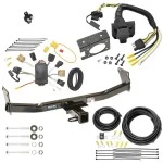 Trailer Hitch w/ 7-Way RV Wiring For 07-07 Jeep Patriot 07-10 Compass Class 3 2" Receiver Reese