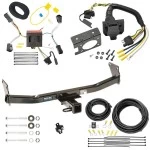 Trailer Hitch w/ 7-Way RV Wiring For 11-16 Jeep Compass 17-17 (Old Body Style) Class 3 2" Receiver Reese
