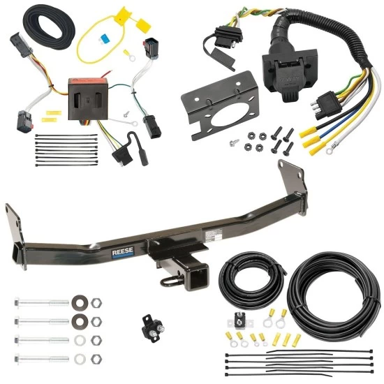 Trailer Hitch w/ 7-Way RV Wiring For 11-16 Jeep Compass 17-17 (Old Body Style) Class 3 2" Receiver Reese