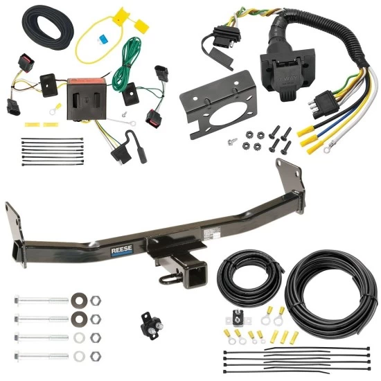 Trailer Hitch w/ 7-Way RV Wiring For 08-17 Jeep Patriot All Models Class 3 2" Receiver Reese