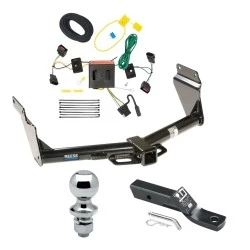 Reese Trailer Tow Hitch For 11-13 Dodge Durango All Models 2" Receiver Complete Package w/ Wiring and 1-7/8" Ball