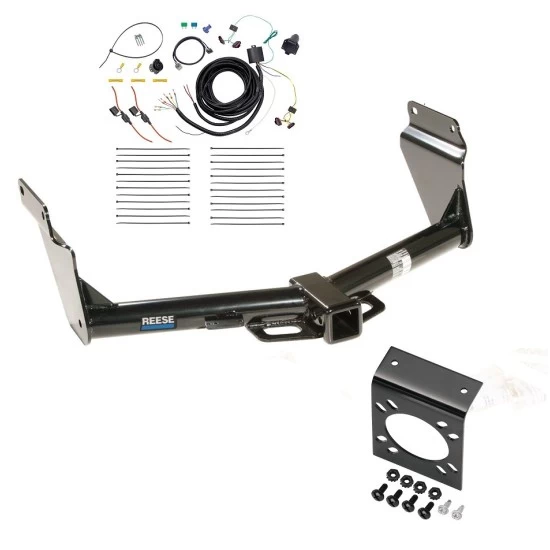 Trailer Hitch w/ 7-Way RV Wiring For 14-26 Dodge Durango All Models Class 4 2" Receiver Reese