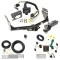 Trailer Hitch Tow Package w/ 7-Way RV Wiring For 11-13 Dodge Durango All Models w/ 2" Drop Mount 2" Ball Class 4 2" Receiver Reese