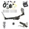 Ultimate Tow Package For 14-26 Dodge Durango All Models Trailer Hitch w/ Wiring 2" Drop Mount Dual 2" and 1-7/8" Ball Lock Bracket Cover 2" Receiver Reese