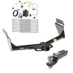 Reese Trailer Tow Hitch For 14-21 Jeep Grand Cherokee EcoDiesel Complete Package w/ Wiring and 2" Ball