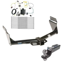 Reese Trailer Tow Hitch For 14-21 Jeep Grand Cherokee EcoDiesel Complete Package w/ Wiring and 2" Ball