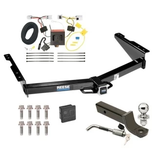 Reese Trailer Tow Hitch For 13-21 Nissan NV1500 12-21 NV2500 NV3500 Deluxe Package Wiring 2" Ball Mount and Lock