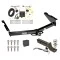 Reese Trailer Tow Hitch For 13-21 Nissan NV1500 12-21 NV2500 NV3500 Deluxe Package Wiring 2" Ball Mount and Lock
