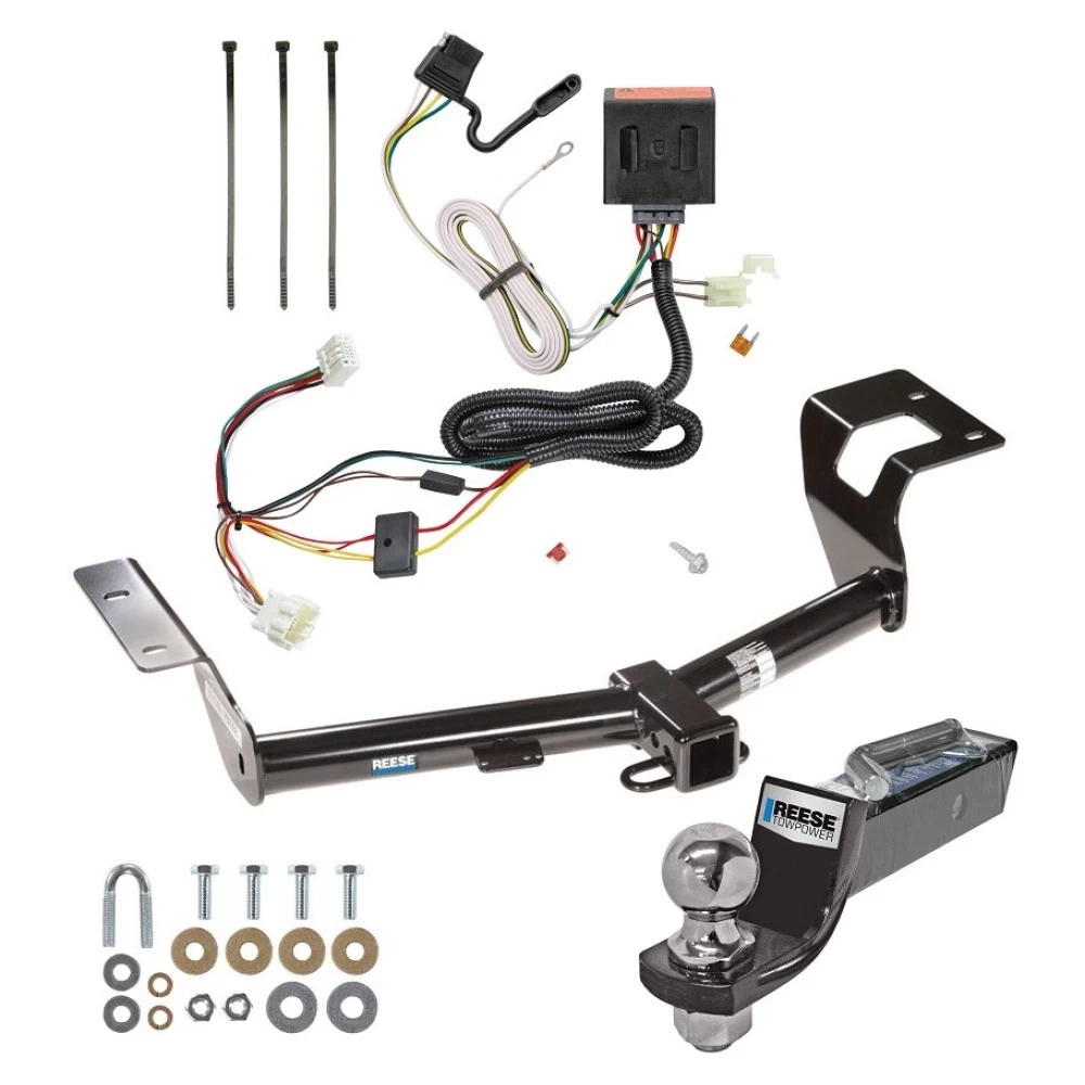 Tow Package For 12-16 Honda CR-V All Models Trailer Hitch w/ Wiring 2" Drop Mount 2" Ball 2" Receiver Reese