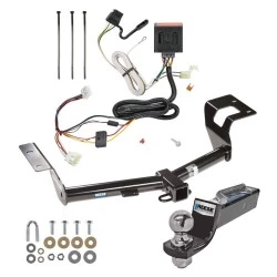 Tow Package For 12-16 Honda CR-V All Models Trailer Hitch w/ Wiring 2" Drop Mount 2" Ball 2" Receiver Reese