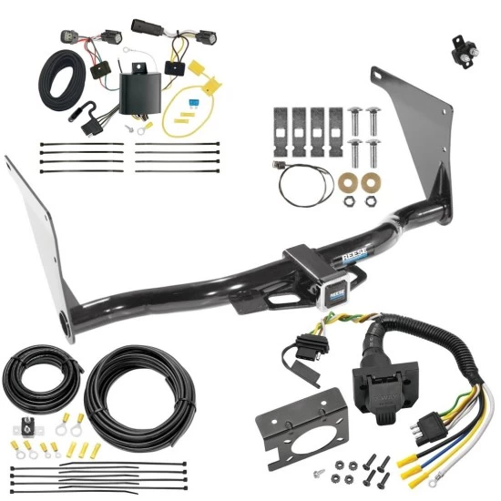 Trailer Hitch w/ 7-Way RV Wiring For 17-18 Ford Escape All Models Class 3 2" Receiver Reese