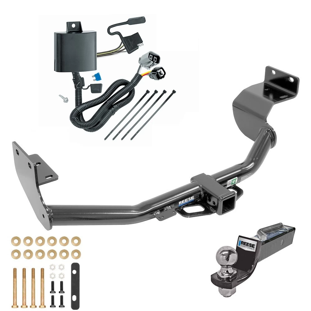 Tow Package For 13-18 Hyundai Santa Fe Sport 14-15 KIA Sorento Trailer Hitch w/ Wiring 2" Drop Mount 2" Ball 2" Receiver Reese