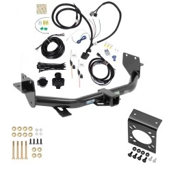 Trailer Hitch w/ 7-Way RV Wiring For 13-18 Hyundai Santa Fe 2019 XL ONLY Class 3 2" Receiver Sport w/Factory Tow Package (5 Passenger) Reese