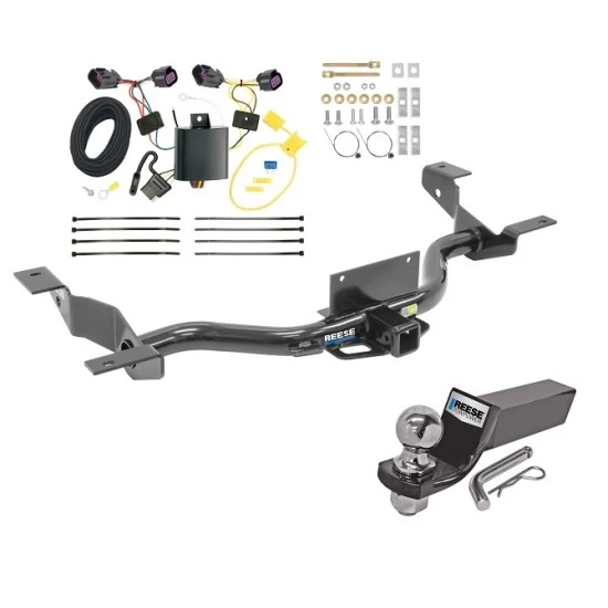 Reese Trailer Tow Hitch For 14-24 RAM ProMaster 1500 2500 All (3500 w/o Extended Body) Complete Package w/ Wiring and 2" Ball