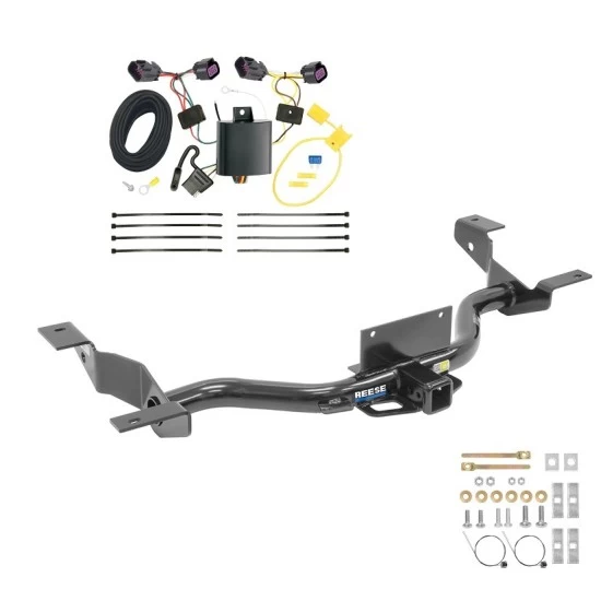 Trailer Hitch w/ Wiring For 14-24 RAM ProMaster 1500 2500 All (3500 w/o Extended Body) Class 4 2" Tow Receiver Reese Tekonsha