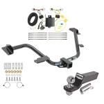 Reese Trailer Tow Hitch For 13-21 Nissan NV200 15-18 Chevrolet City Express Complete Package w/ Wiring and 2" Ball