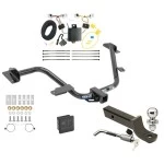 Reese Trailer Tow Hitch For 13-21 Nissan NV200 15-18 Chevrolet City Express Deluxe Package Wiring 2" Ball Mount and Lock