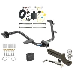 Reese Trailer Tow Hitch For 13-21 Nissan NV200 15-18 Chevrolet City Express Deluxe Package Wiring 2" Ball Mount and Lock