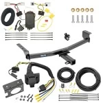 Trailer Hitch w/ 7-Way RV Wiring For 08-20 Nissan Rogue 14-14 Rogue Select Class 3 2" Receiver Reese