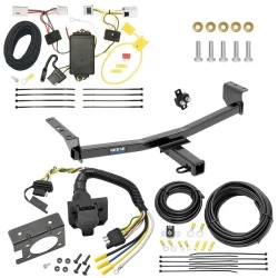 Trailer Hitch w/ 7-Way RV Wiring For 08-20 Nissan Rogue 14-14 Rogue Select Class 3 2" Receiver Reese
