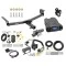Trailer Hitch Tow Package Prodigy P3 Brake Control For 14-20 Nissan Rogue Except Sport w/ 7-Way RV Wiring 2" Drop Mount 2" Ball Class 3 2" Receiver Reese Tekonsha