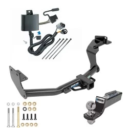 Tow Package For 16-20 KIA Sorento V6 Models Trailer Hitch w/ Wiring 2" Drop Mount 2" Ball 2" Receiver Reese