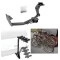 Trailer Hitch w/ 4 Bike Rack For 16-20 KIA Sorento 2019 Hyunda Santa Fe Except XL 2020 All Models Approved for Recreational & Offroad Use Carrier for Adult Woman or Child Bicycles Foldable