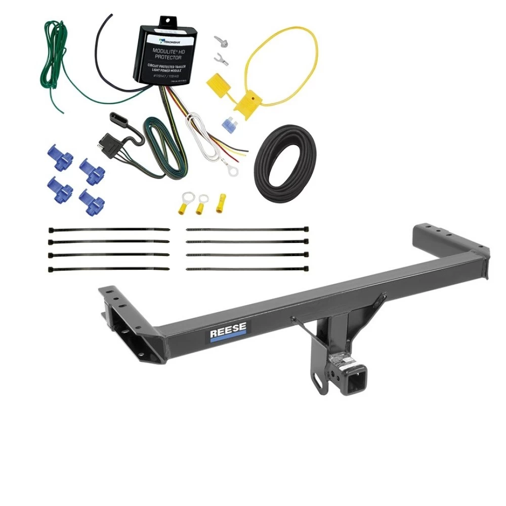 Trailer Hitch w/ Wiring For 13-17 Audi Q5 All Models Class 3 2" Tow Receiver Reese Tekonsha