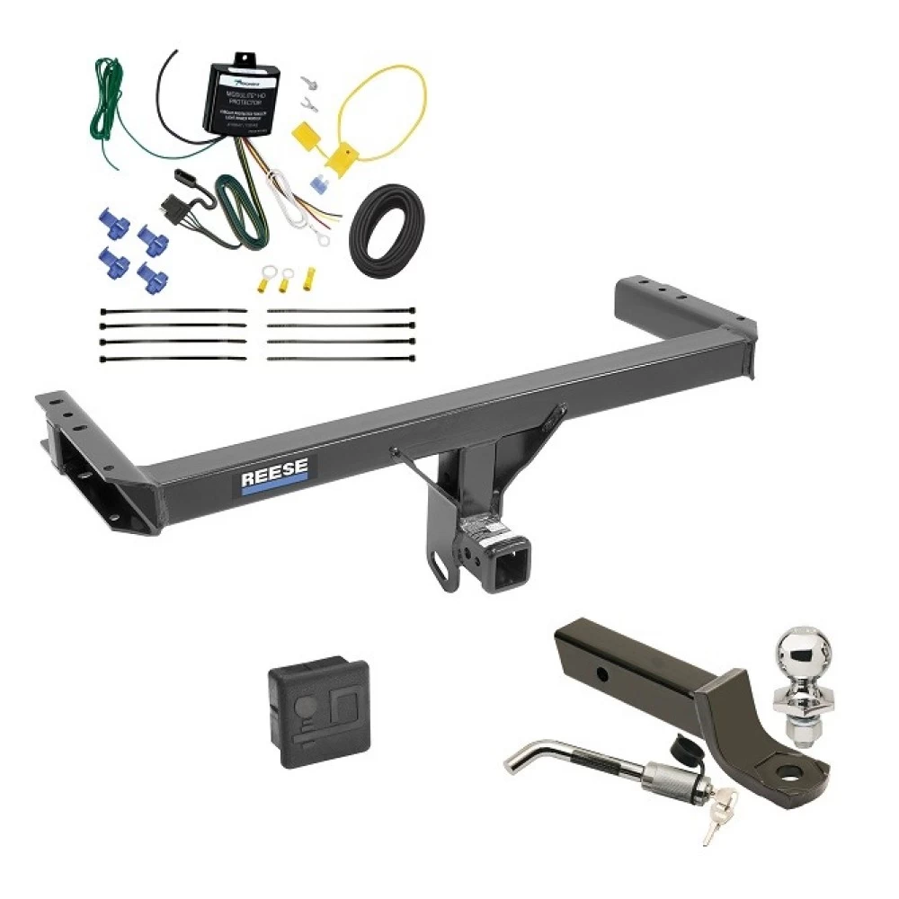 Reese Trailer Tow Hitch For 11-12 Audi Q5 15-23  Porsche Macan Deluxe Package Wiring 2" Ball Mount and Lock