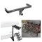 Trailer Hitch w/ 4 Bike Rack For 11-17 Audi Q5 14-17 SQ5 15-23 Porshe Macan Approved for Recreational & Offroad Use Carrier for Adult Woman or Child Bicycles Foldable