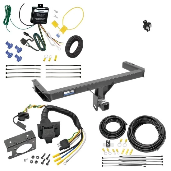 Trailer Hitch w/ 7-Way RV Wiring For 13-17 Audi Q5 All Models Class 3 2" Receiver Reese