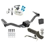 Reese Trailer Tow Hitch For 15-22 Chevrolet Colorado GMC Canyon All Models Deluxe Package Wiring 2" Ball Mount and Lock