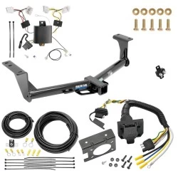 Trailer Hitch w/ 7-Way RV Wiring For 15-26 Nissan Murano All Models Class 3 2" Receiver Reese