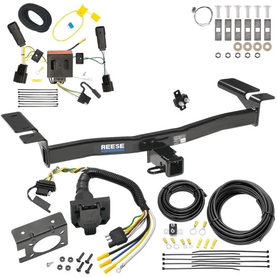 Trailer Hitch w/ 7-Way RV Wiring For 11-15 Lincoln MKX All Models Class 3 2" Receiver Reese