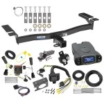 Trailer Hitch Tow Package Prodigy P3 Brake Control For 11-15 Lincoln MKX All Models w/ 7-Way RV Wiring 2" Drop Mount 2" Ball Class 3 2" Receiver Reese Tekonsha
