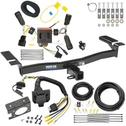 Trailer Hitch w/ 7-Way RV Wiring For 11-14 Ford Edge Exc Sport Class 3 2" Receiver Reese