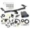 Trailer Hitch Tow Package Prodigy P3 Brake Control For 11-14 Ford Edge Exc Sport w/ 7-Way RV Wiring 2" Drop Mount 2" Ball Class 3 2" Receiver Reese Tekonsha