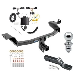 Reese Trailer Tow Hitch For 19-23 Jeep Cherokee 2" Receiver Complete Package w/ Wiring and 1-7/8" Ball