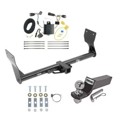 Reese Trailer Tow Hitch For 15-18 Ford Edge SE & SEL Complete Package w/ Wiring and 2" Ball