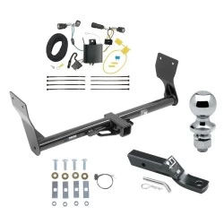 Reese Trailer Tow Hitch For 15-18 Ford Edge SE & SEL 2" Receiver Complete Package w/ Wiring and 1-7/8" Ball