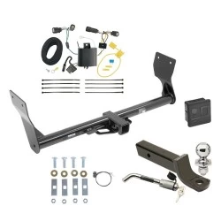 Reese Trailer Tow Hitch For 15-18 Ford Edge SE & SEL Deluxe Package Wiring 2" Ball Mount and Lock