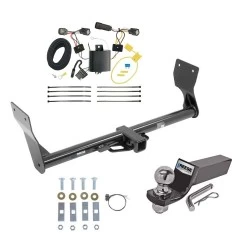 Reese Trailer Tow Hitch For 15-18 Ford Edge Sport & Titanium Complete Package w/ Wiring and 2" Ball