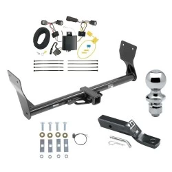 Reese Trailer Tow Hitch For 15-18 Ford Edge Sport & Titanium 2" Receiver Complete Package w/ Wiring and 1-7/8" Ball