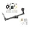 Trailer Hitch w/ Wiring For 15-18 Ford Edge Sport & Titanium Class 3 2" Tow Receiver Reese Tekonsha